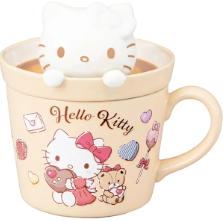 Hello Kitty Latte Art Mug